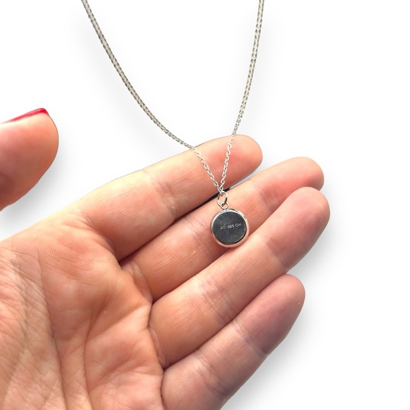 Macy's GIANI BERNINI Crystal Baseball 18" Pendant Necklace in Sterling Silver - Picture 11 of 12